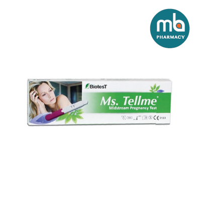 BIOTEST MS TELLME MIDSTREAM PREGNANCY TEST (UPT) 1'S