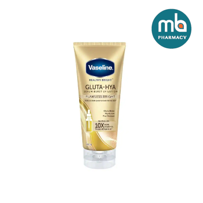 VASELINE GLUTA-HYA SERUM BURST FLAWLESS BRIGHT LOTION 200ML