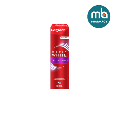 COLGATE OPTIC WHITE DAZZLE PLUS MINERAL TOOTHPASTE 100G