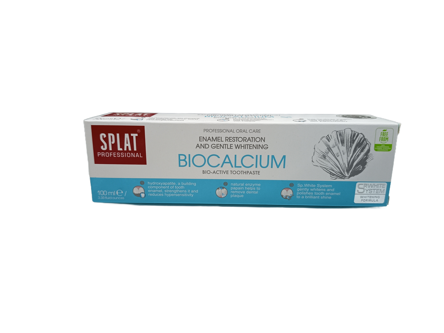 SPLAT PROFESSIONAL TOOTHPASTE BIOCALCIUM 100ML