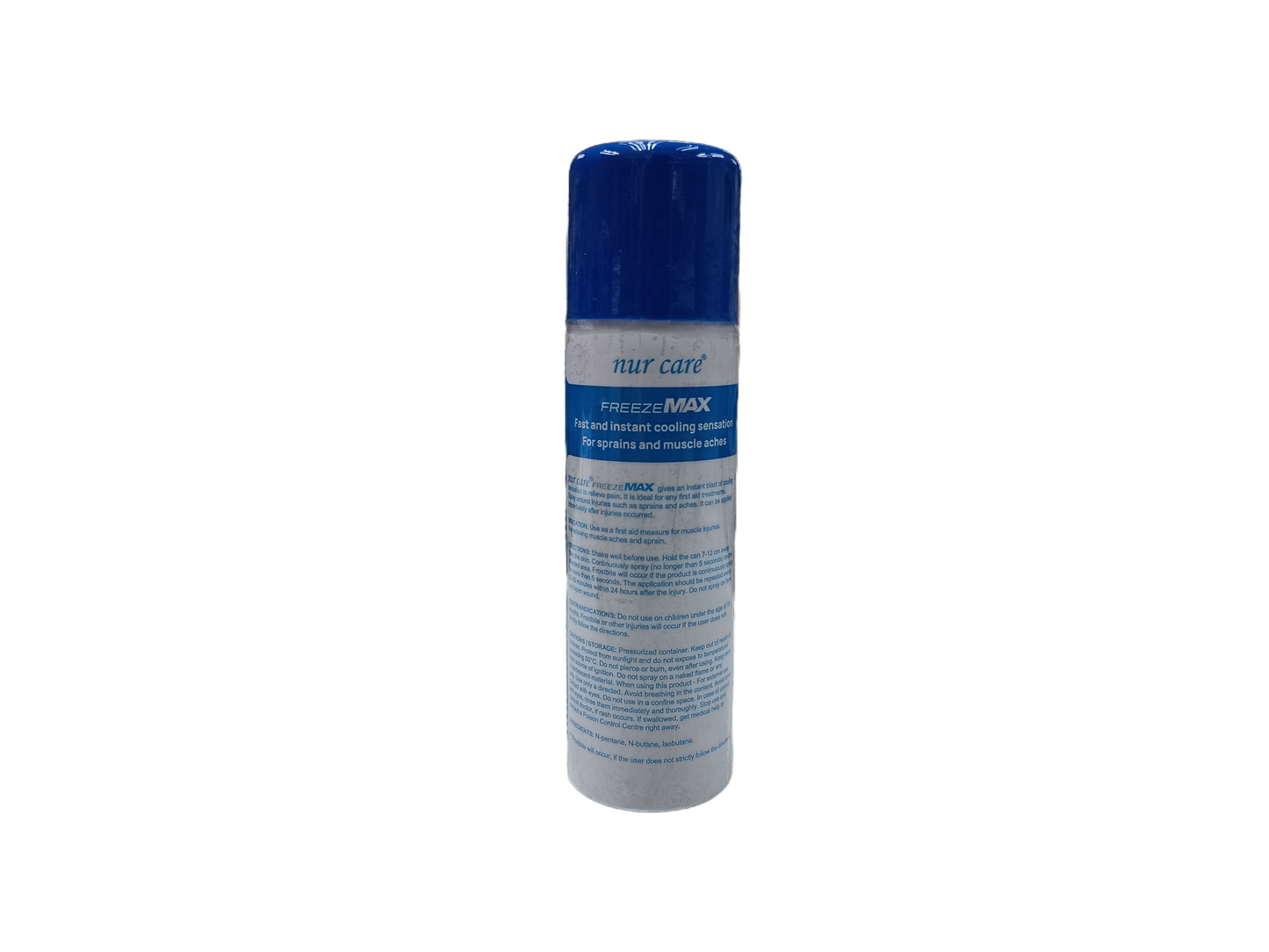NUR CARE FREEZEMAX SPRAY 1'S