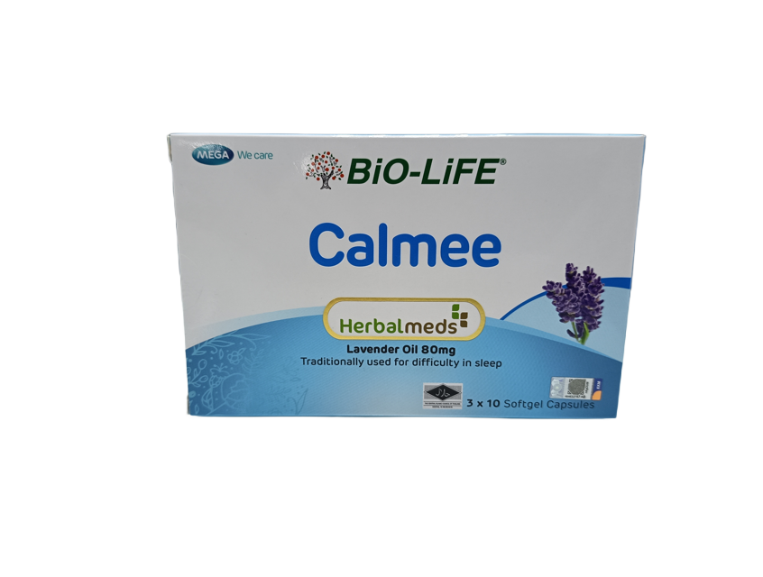 BIO-LIFE HERBALMEDS CALMEE SOFTGEL CAPSULES 30'S