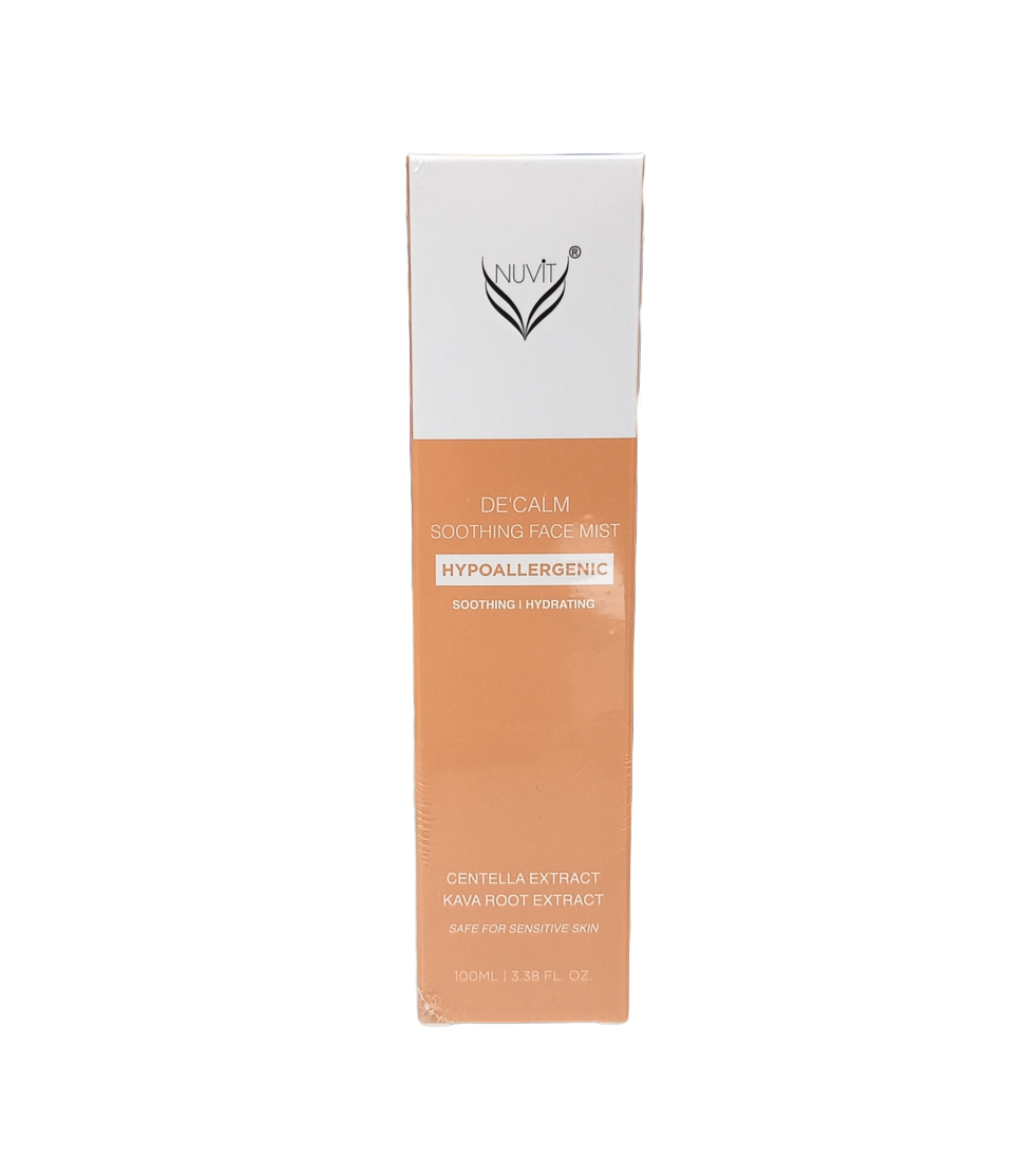 NuVit DeCalm Soothing Face Mist 100ml: Instant Relief & Lasting Hydration