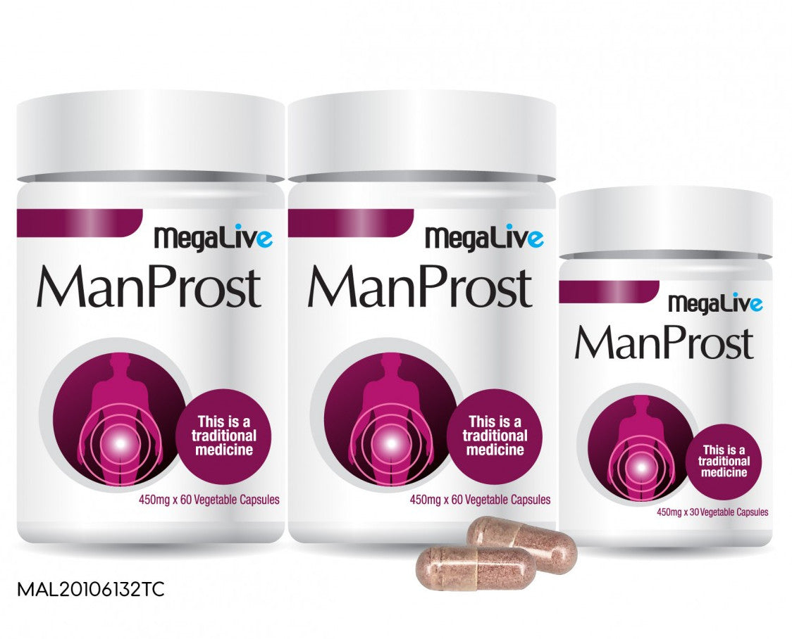 MEGALIVE MANPROST 450MG CAPS 60'S X2 – Medibay Pharmacy : Health, Beauty
