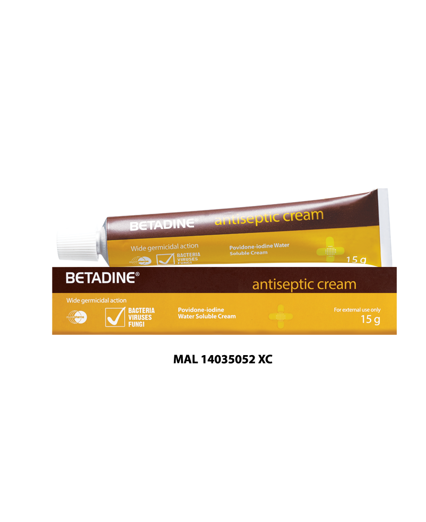 BETADINE ANTISEPTIC CR 15G