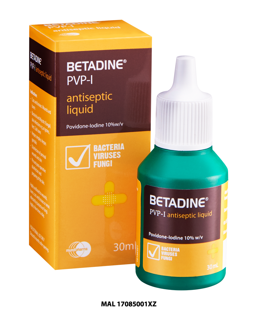 BETADINE PVP ANTISEPTIC LIQ 15ML