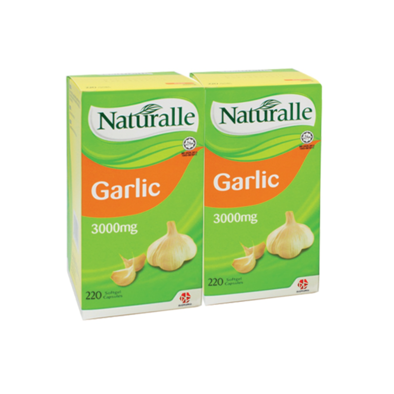 NATURALLE GARLIC 3000MG CAPSULES 2X220'S