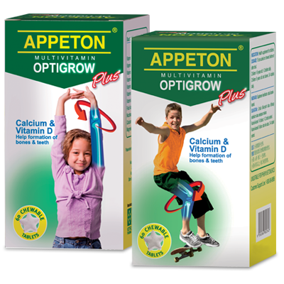 APPETON OPTIGROW PLS 60'S