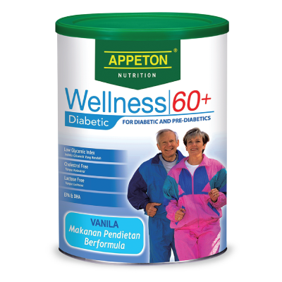 APPETON WELLNESS 60+ DIABETIC 900G
