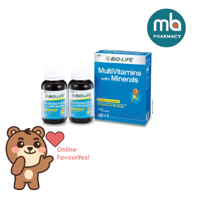 BIO-LIFE MULTIVITAMIN & MINERALS TAB 2X100'S