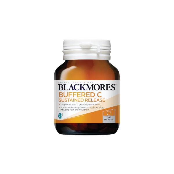 Blackmores Buffered C Sustained Release 120 Tablets | Immune Support ...