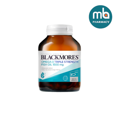 BLACKMORES OMEGA 3 TRIPLE STRENGTH FISH OIL 1500MG 30'S