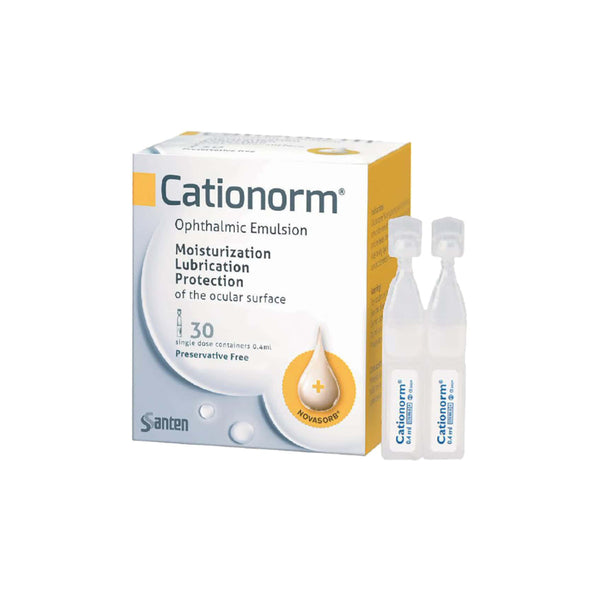 Cationorm Eye Drop Vials 30's