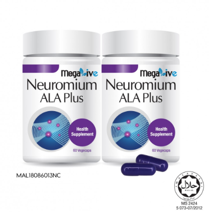 MEGALIVE NEUROMIUM ALA PLUS 60'S X2