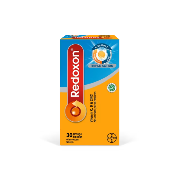 REDOXON TRIPLE ACTION EFFERVESCENT TABLET 30'S