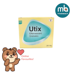 Utix Effervescent Granules 4g x 28 | Fast UTI & Urinary Relief ...
