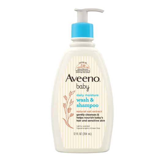 AVEENO BABY WASH AND SHAMPOO 354ML
