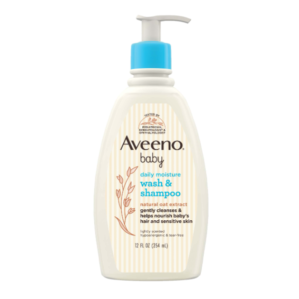 AVEENO BABY WASH AND SHAMPOO 354ML