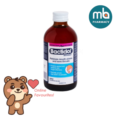 BACTIDOL MOUTHWASH 250ML