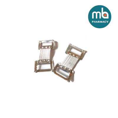 BANDAGE CLIPS FOR ELASTIC CREPE BANDAGES 2PCS