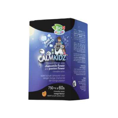 BIO PLUS JUNIOR CALMKIDS CHEWABLE TABS 60'S