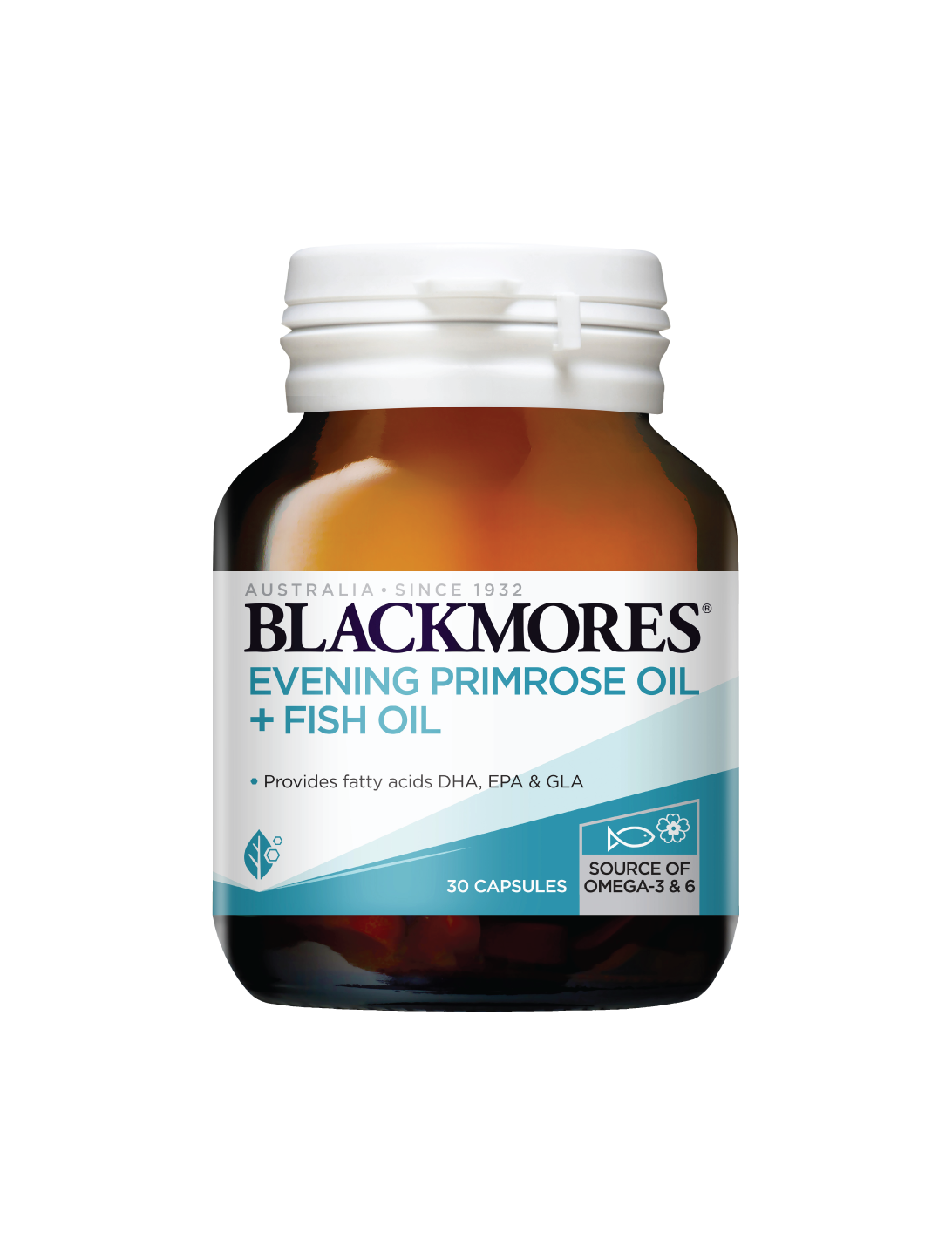BLACKMORES EVENING PRIMROSE OIL + FISH OIL CAPSULES 30'S
