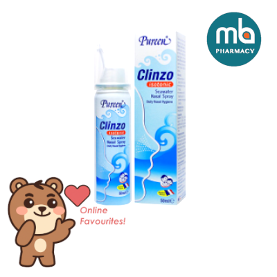 PUREEN CLINZO ISOTONIC SEAWATER SPRAY 50ML