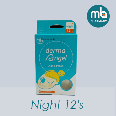 DERMA ANGEL ACNE PATCH NIGHT 12 PIECES