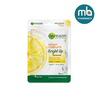 GARNIER BRIGHT COMPLETE SERUM MASK 1'S