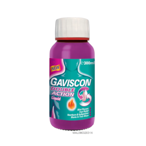 GAVISCON DOUBLE ACTION LIQUID 300ML
