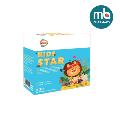 GKB KIDS STAR SACHET 30'S