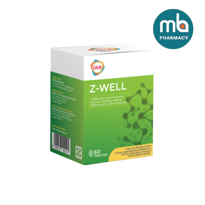 GKB Z-WELL VEGECAPS 60'S