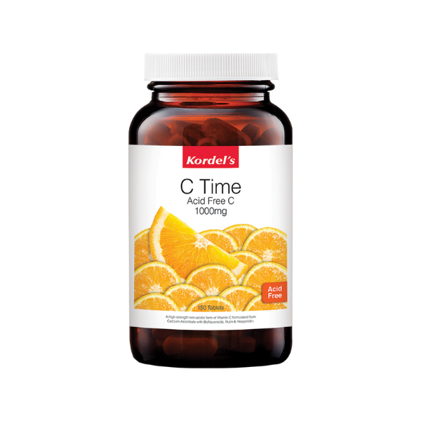 Kordel's C Time Acid Free C 1000mg 150's + 30's