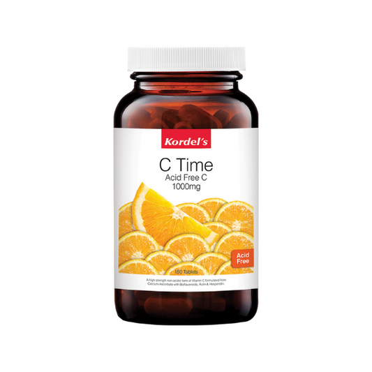 Kordel's C Time Acid Free C 1000mg 150's + 30's