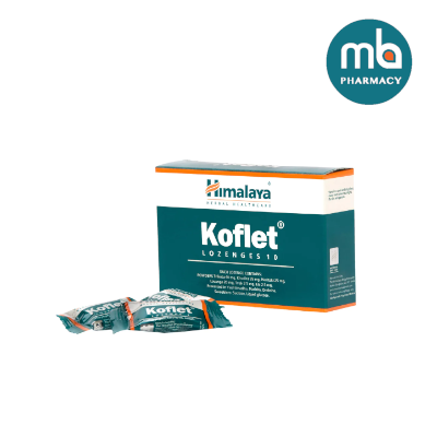 Himalaya Koflet Lozenges (10's) - Natural Cough & Throat Relief ...