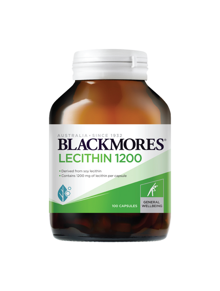 BLACKMORES LECITHIN 1200MG CAPSULES 100'S