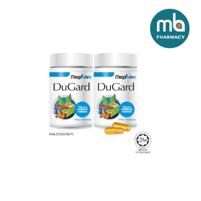 MEGALIVE DUGARD 430MG CAPS 30'S X2