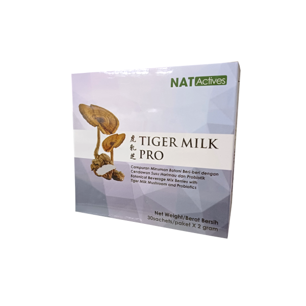 NATACTIVES TIGER MILK PRO SACHET 2G X30'S