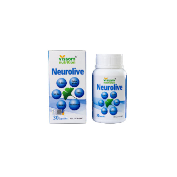 VISSOM NEUROLIVE CAPS 30'S