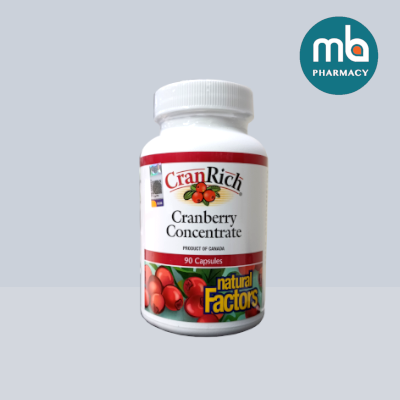 NATURAL FACTORS CRANRICH CAPSULES 90'S