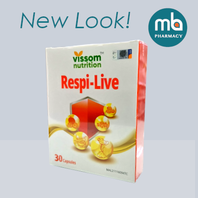 VISSOM RESPI-LIVE CAPSULES 30'S