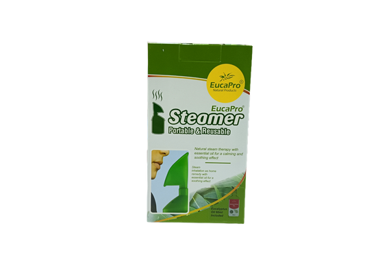 EucaPro Inhaler Steam Bottle With 60ml Eucalyptus Oil Set 1's