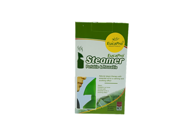EucaPro Inhaler Steam Bottle With 60ml Eucalyptus Oil Set 1's