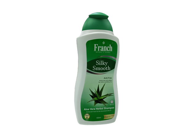 Franch Silky Smooth Anti-Frizz Aloe Vera Herbal Shampoo 400ml