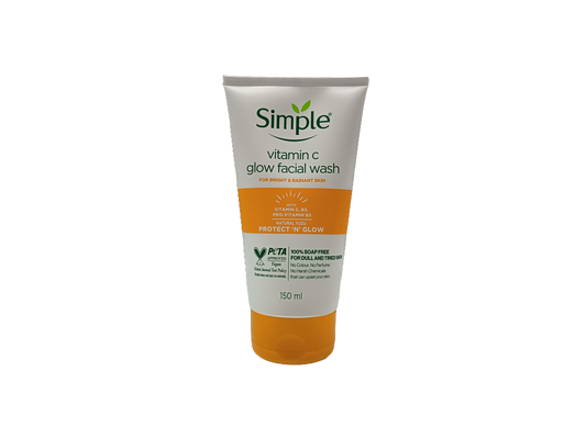 Simple Vitamin C Glow Facial Wash 150ml