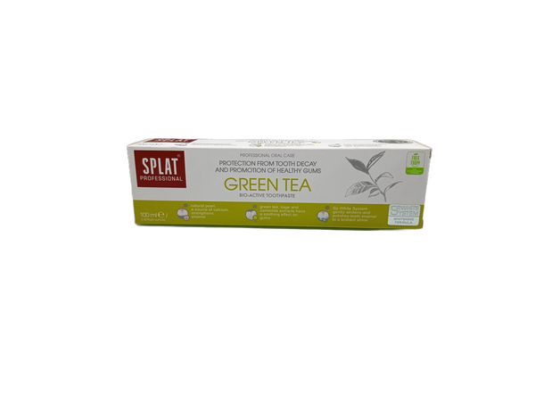 SPLAT Green Tea Bioactive Toothpaste 100ml: Complete Gum Protection & Enamel Strengthening