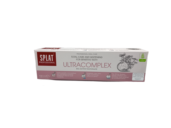 SPLAT Ultracomplex Bioactive Toothpaste 100ml: Total Care for Sensitive Teeth & Gums
