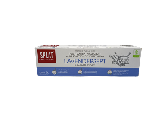 SPLAT Professional LAVENDERSEPT Toothpaste 100ML: Total Care for Healthy Gums & Sensitivity