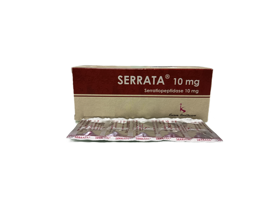SERRATA 10MG TABLET 10'S (1 STRIP)