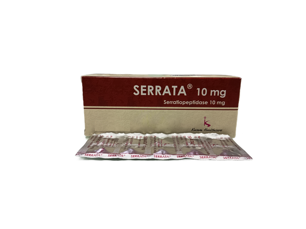 SERRATA 10MG TABLET 10'S (1 STRIP)